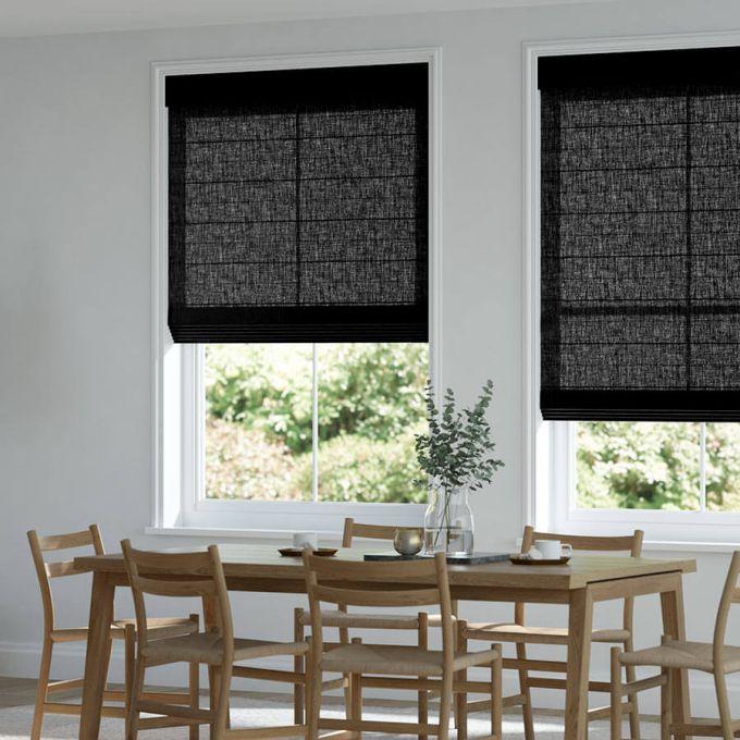 classic light filtering roman shades