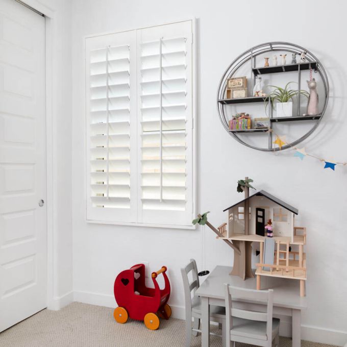 designer wood shutters