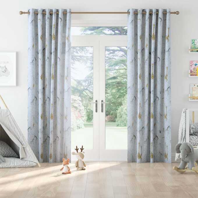 kids nursery drapes