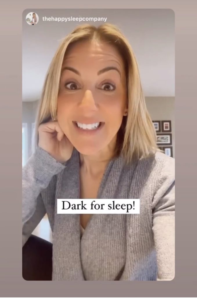 Dark for sleep video