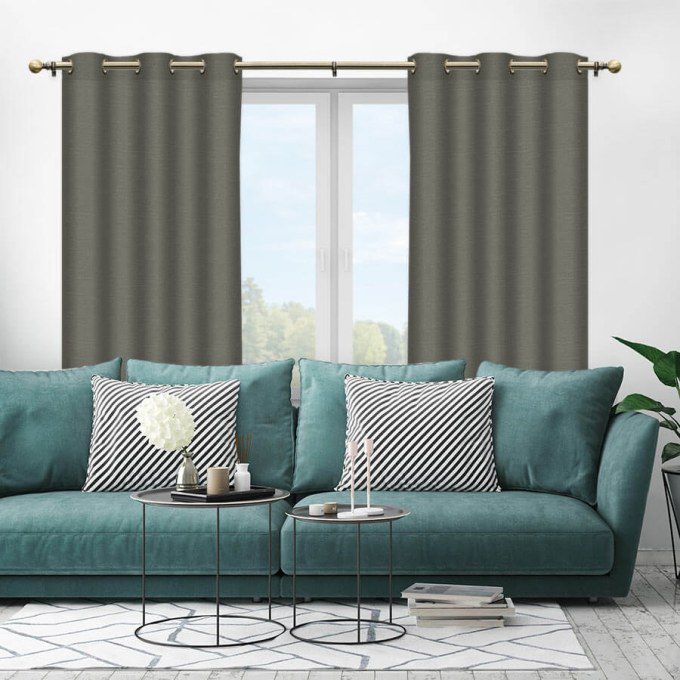 custom grommet drapes