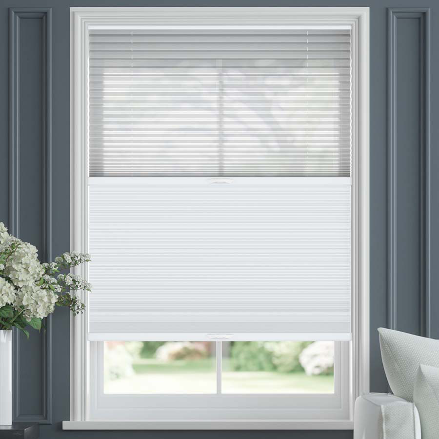 Select Two Fabric Top-Down Bottom-Up Blackout Cellular Shades