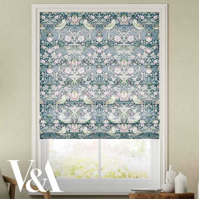 William Morris Roman Shades