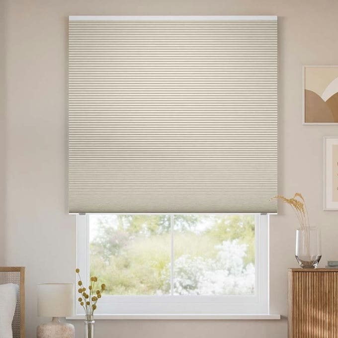 stick & go honeycomb cellular shades