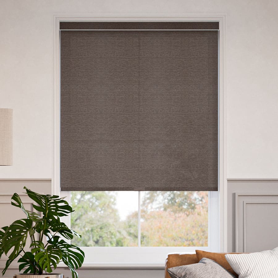 woven wood roller shades